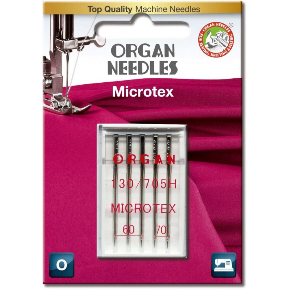 Organ Nadeln Microtex 60-70