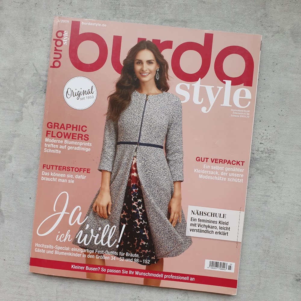 Zeitschrift Burda Style 3/2019