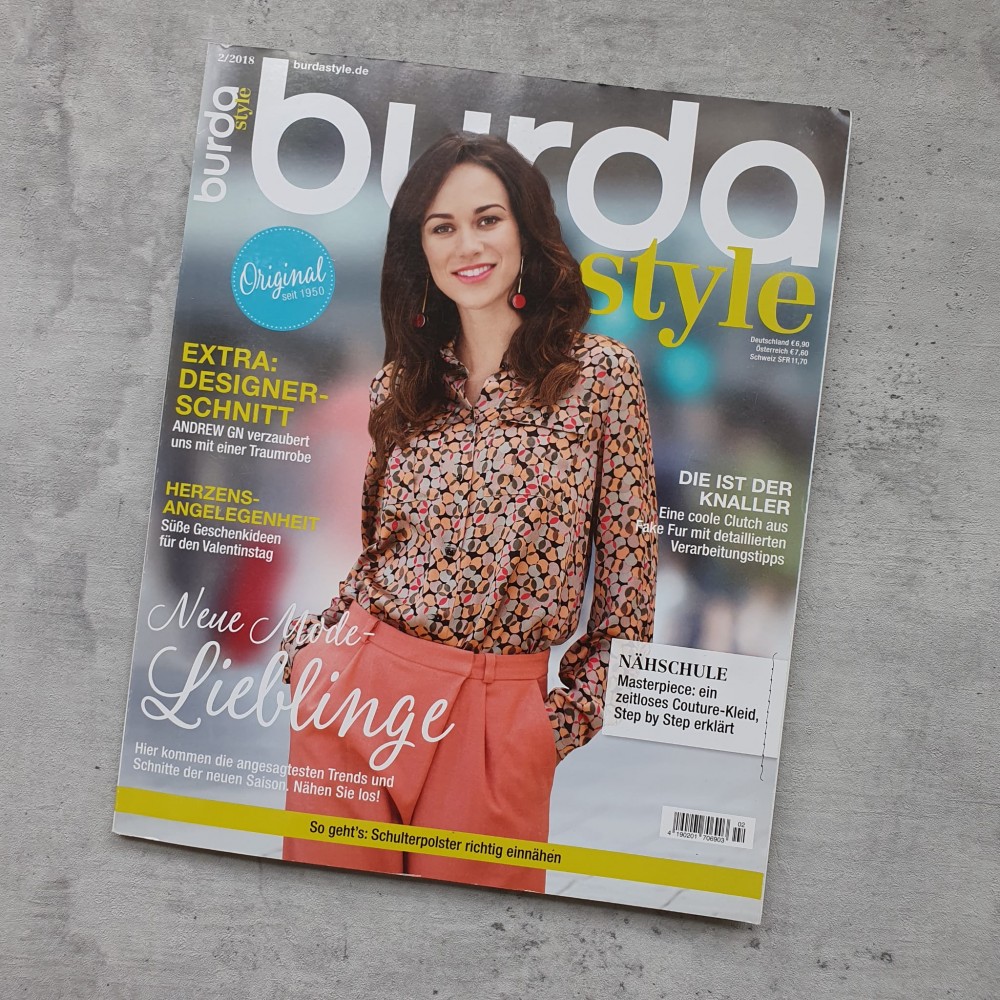 Zeitschrift Burda Style 2/2018