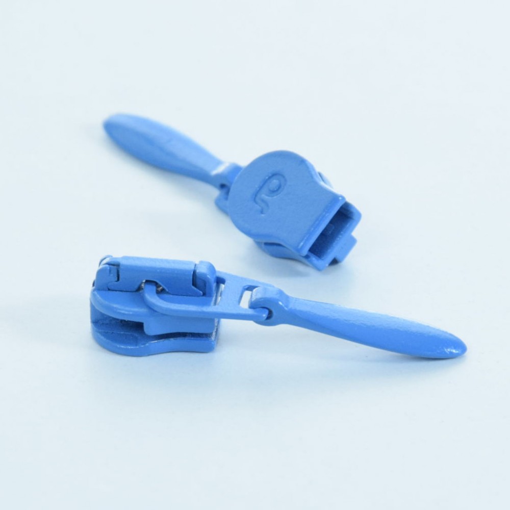 Zipper blau 5 mm