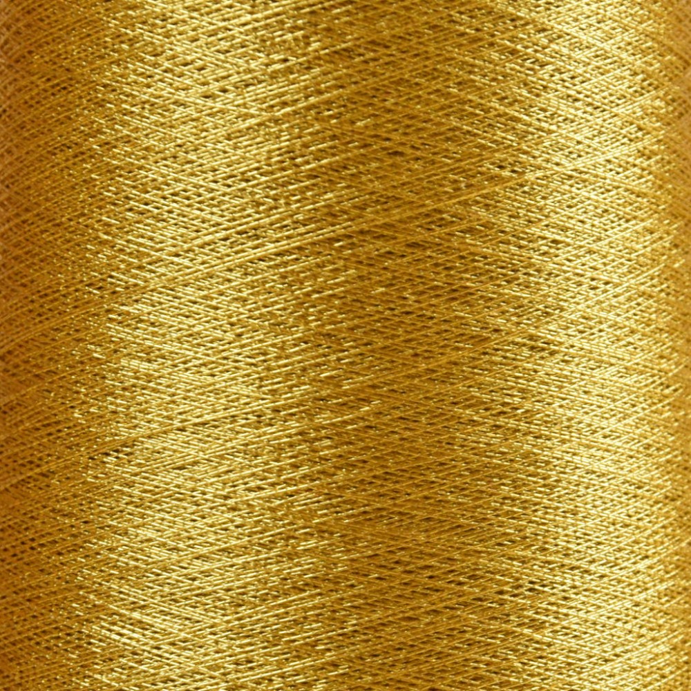 Overlock-Garn Gold metallic